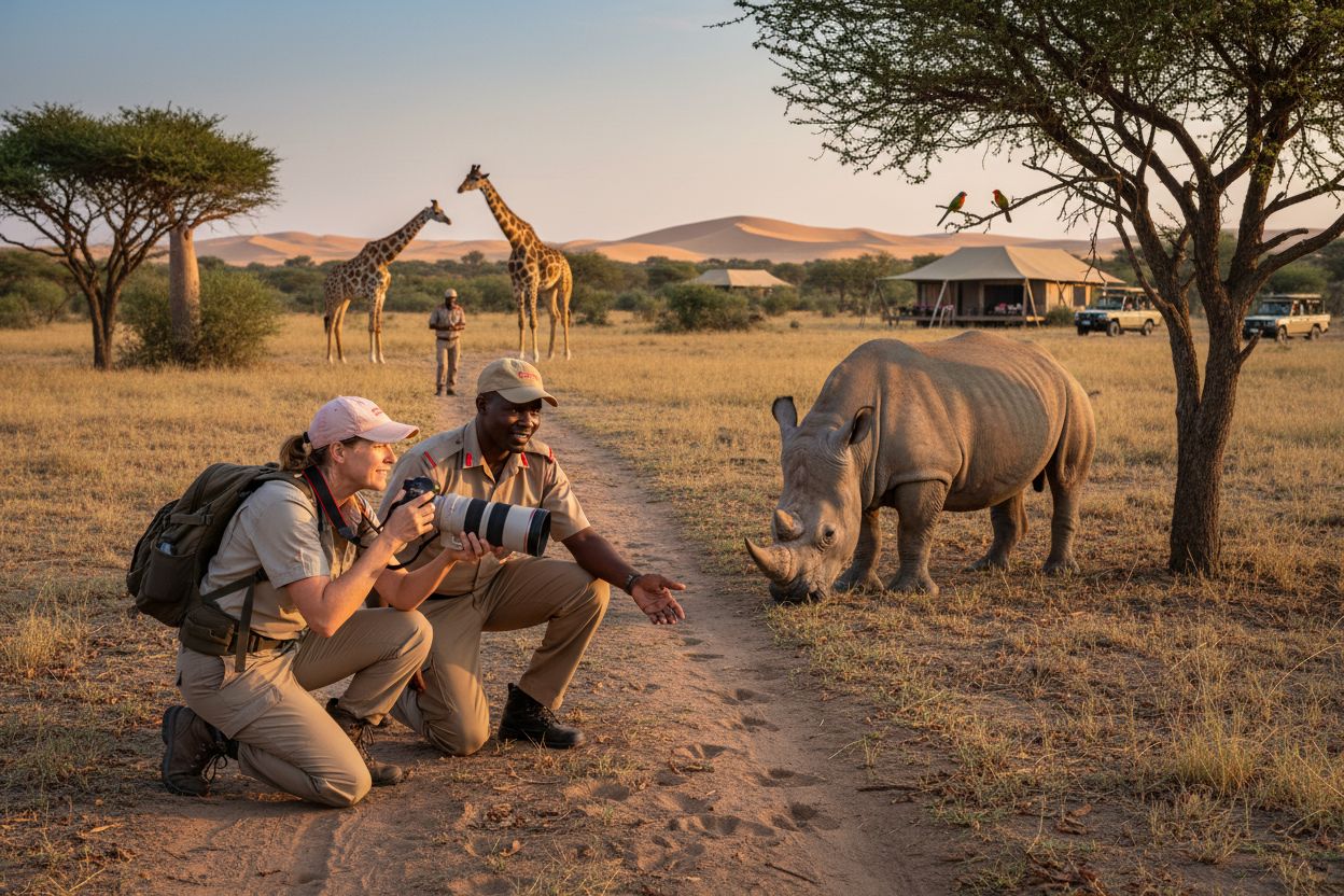 safari walking guide
