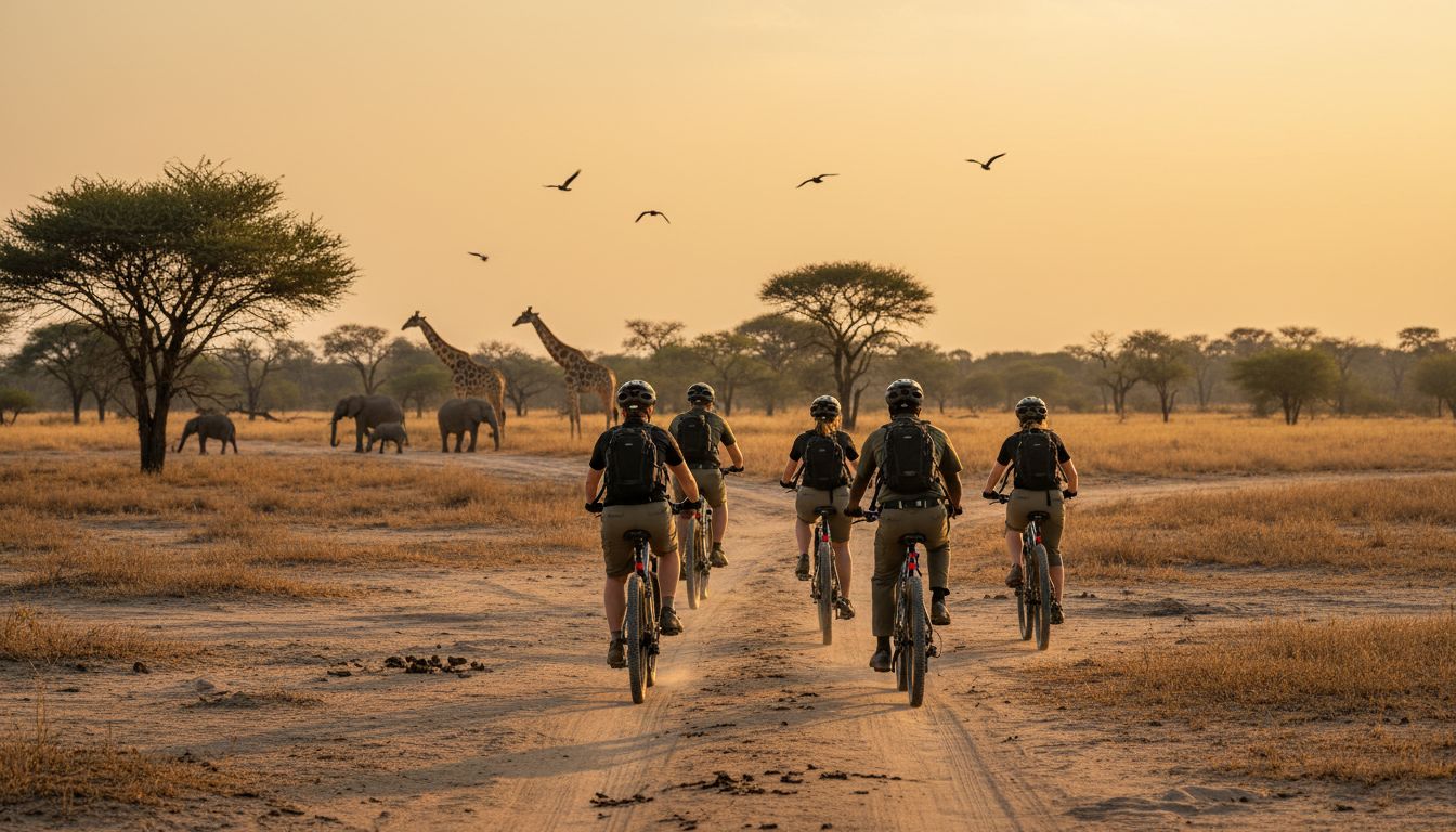 safari bicicleta Okavango