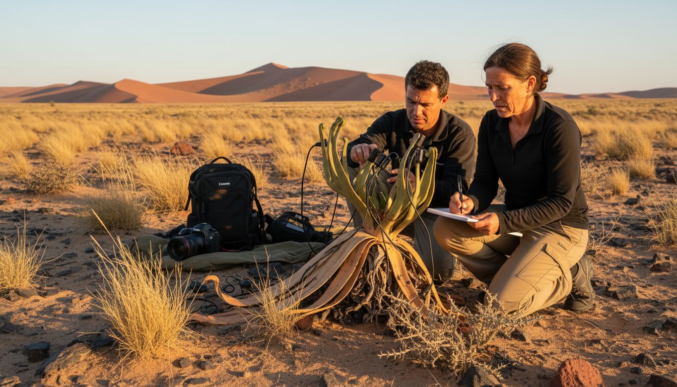 recherche biodiversité Namibie