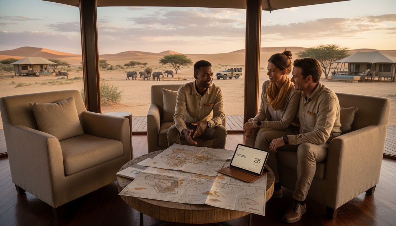private safari lodge planning