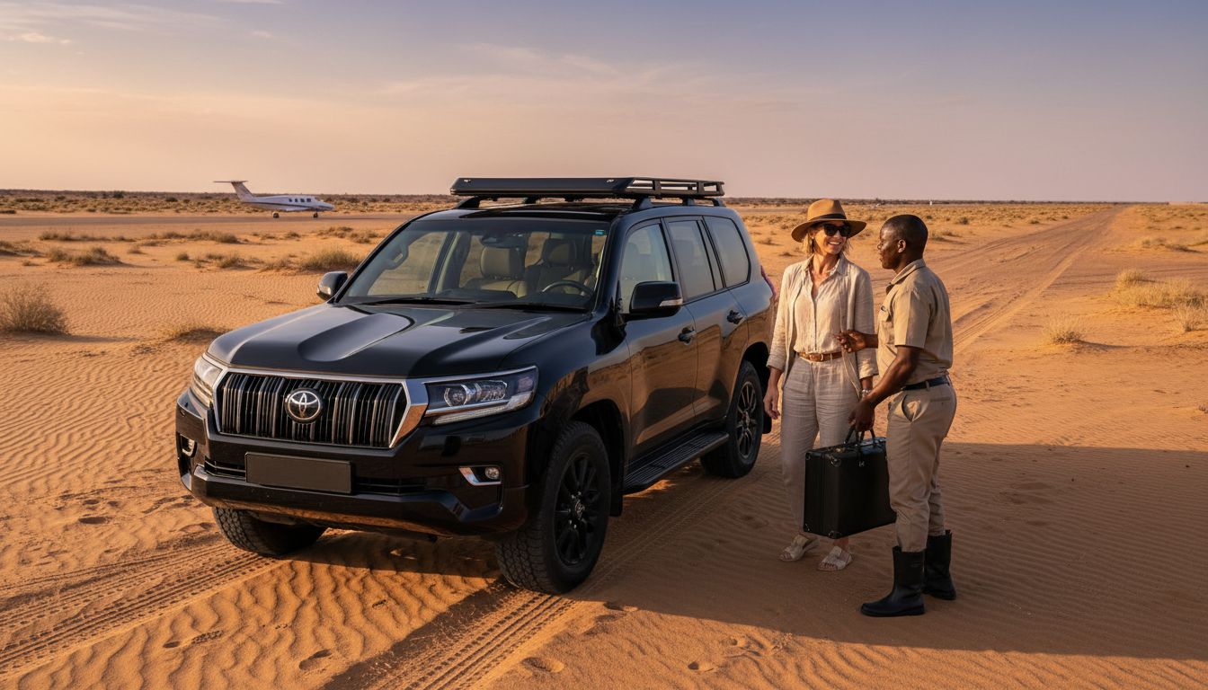 transfert privé safari luxe