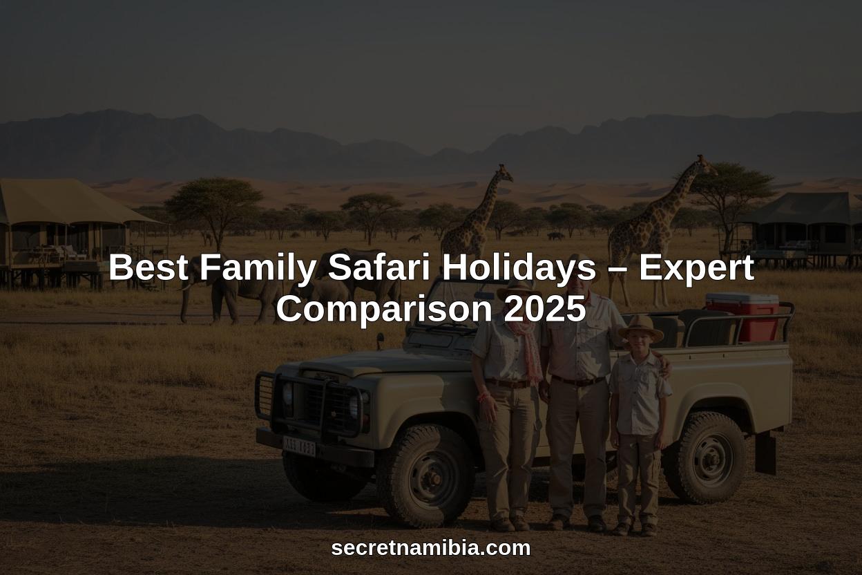 best family safari holidays hero header image