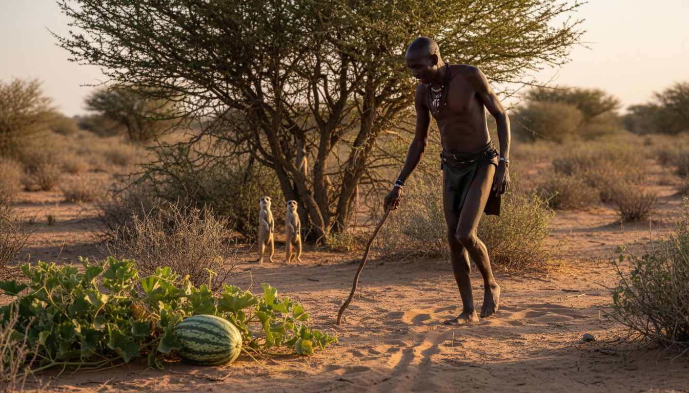 San désert kalahari culture