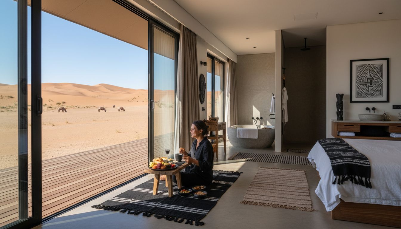 lodge luxe Namibie