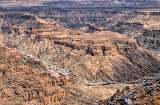 Fish River Canyon, Majestic Grandeur from Above